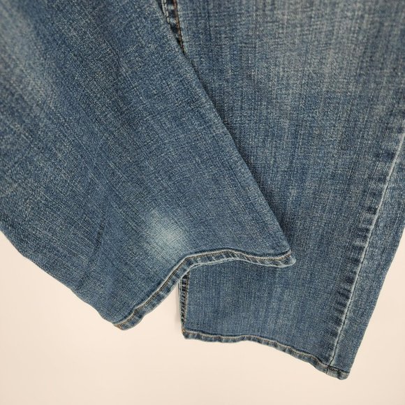 Tommy Hilfiger Hope Boot Bootcut Jeans 8 S Medium Wash Classic Denim Blue Cotton - Picture 6 of 9
